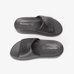 Slide Piccadilly Marshmallow Preto