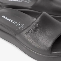 Slide Piccadilly Marshmallow Preto