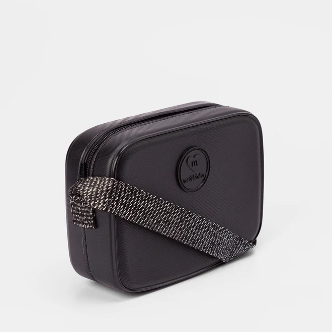 Bolsa Infantil Molekinha Glitter Preto