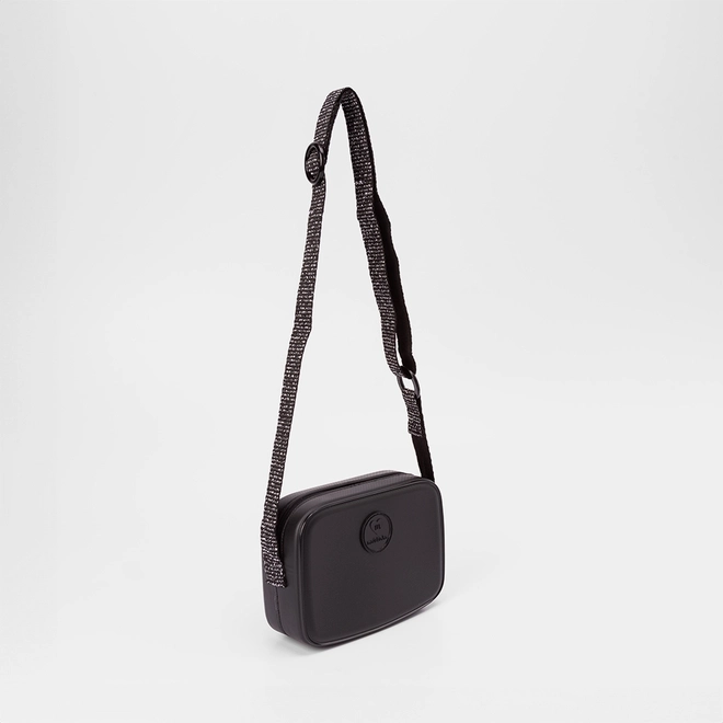 Bolsa Infantil Molekinha Glitter Preto