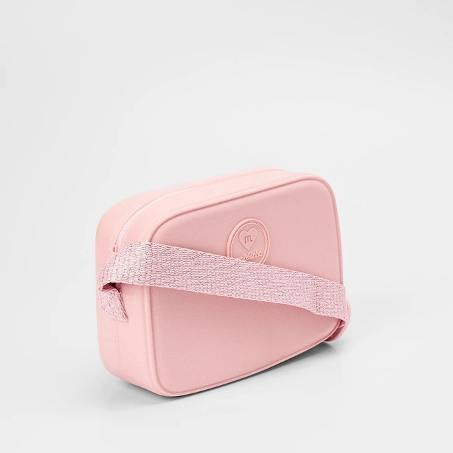 Bolsa Infantil Molekinha Glitter Rosa