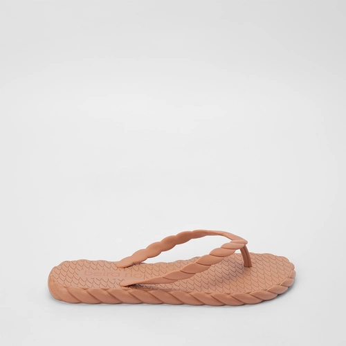 Chinelo Feminino Beira Rio Tressê Nude
