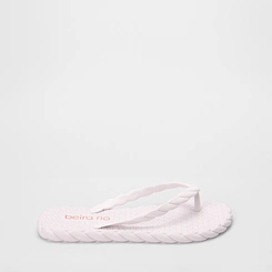 Chinelo Feminino Beira Rio Tressê Branco