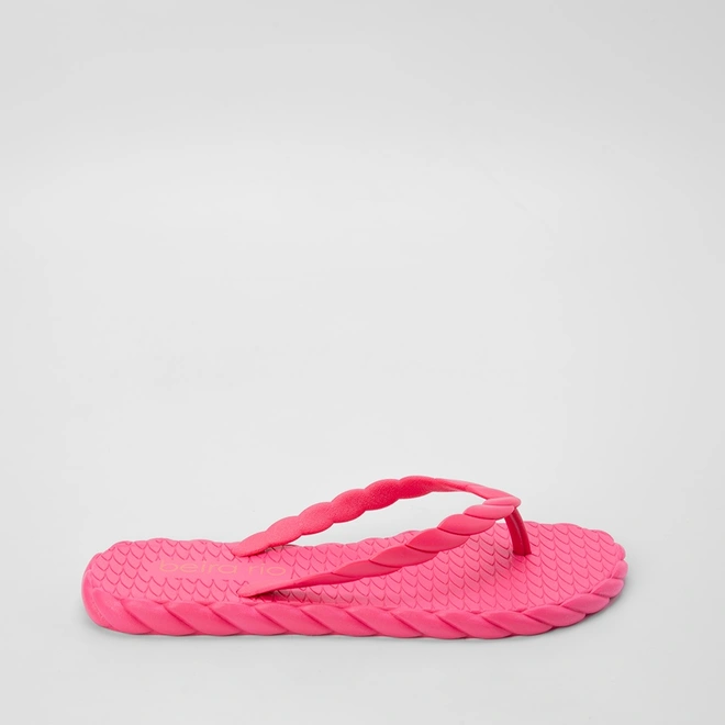 Chinelo Feminino Beira Rio Tressê Rosa