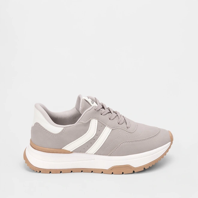 Tênis Dakota Jogging Recortes Cinza