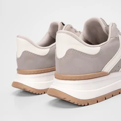 Tênis Dakota Jogging Recortes Cinza
