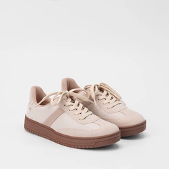 Tênis Dakota Feminino Detalhe Lateral Nude