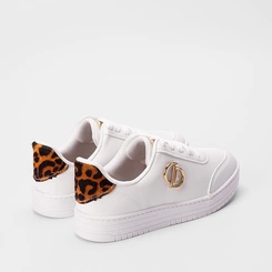 Tênis Dakota Casual Feminino Detalhe Onça Branco