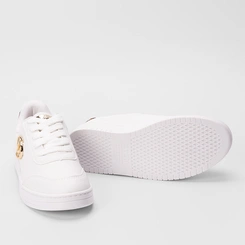 Tênis Dakota Casual Feminino Detalhe Onça Branco