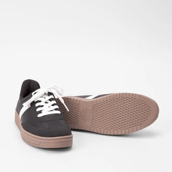 Tênis Via Marte Feminino Detalhe Lateral Preto