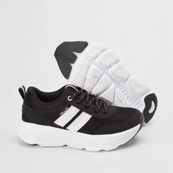 Tênis Feminino Ollie Originals Caminhada Preto