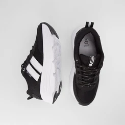 Tênis Feminino Ollie Originals Caminhada Preto