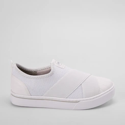 Tênis Knit Via Marte Feminino Elástico Branco