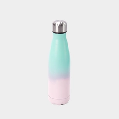 Garrafa Squeeze Convoy 750ml Verde & Rosa