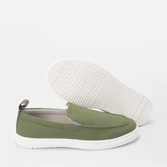 Slip On Woche Básico Verde Oliva