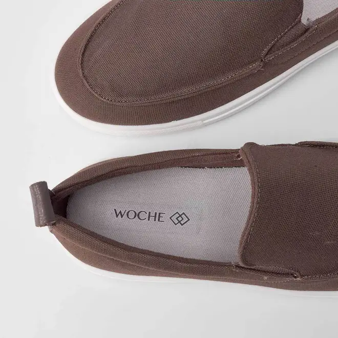 Slip On Woche Básico Marrom