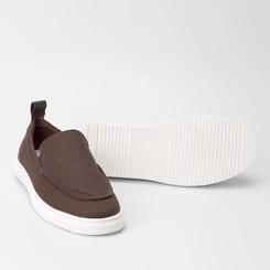 Slip On Woche Básico Marrom