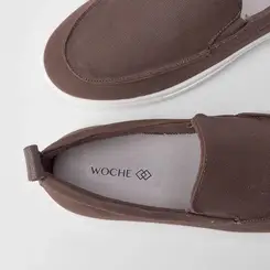 Slip On Woche Básico Marrom