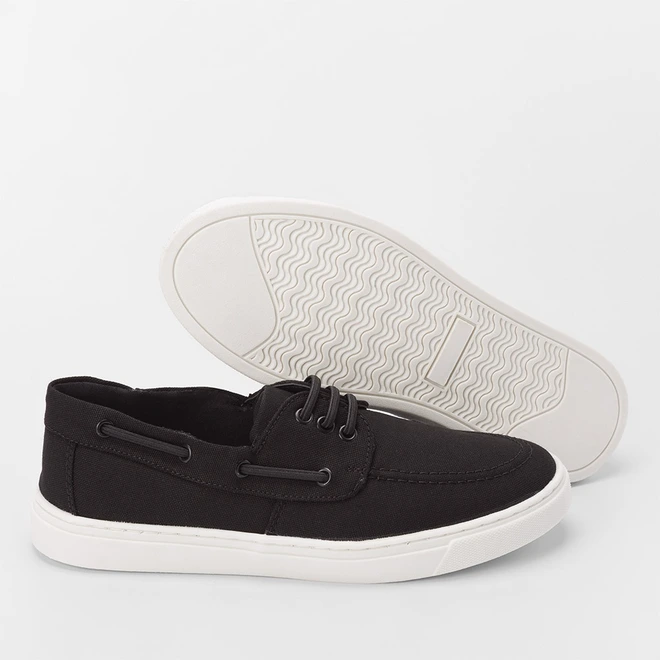 Mocassim Masculino Woche Dockside Preto
