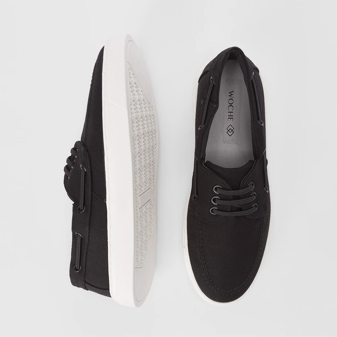 Mocassim Masculino Woche Dockside Preto