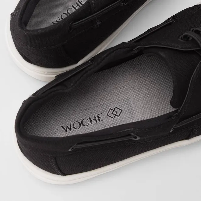 Mocassim Masculino Woche Dockside Preto