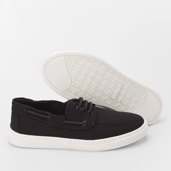 Mocassim Masculino Woche Dockside Preto