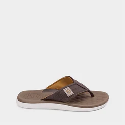 Chinelo Masculino Cartago Ultra Conforto Marrom