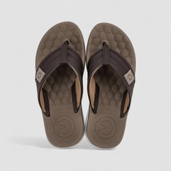 Chinelo Masculino Cartago Ultra Conforto Marrom
