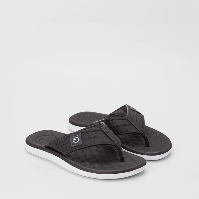 Chinelo Cartago Sintra Cinza & Preto