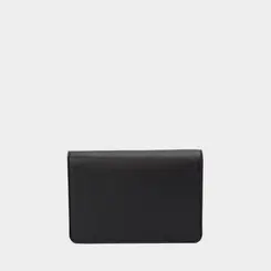 Bolsa Transversal Penélope Pequena Alça Corrente Preto