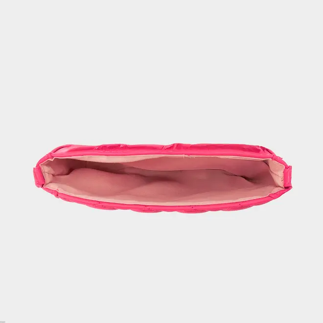 Bolsa Transversal Gabrielinha Pequena Matelassê Corrente Rosa