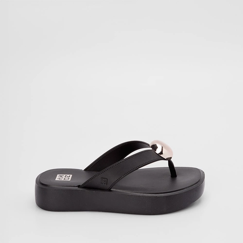 Tamanco Feminino Zaxy Hot Preto