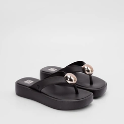 Tamanco Feminino Zaxy Hot Preto