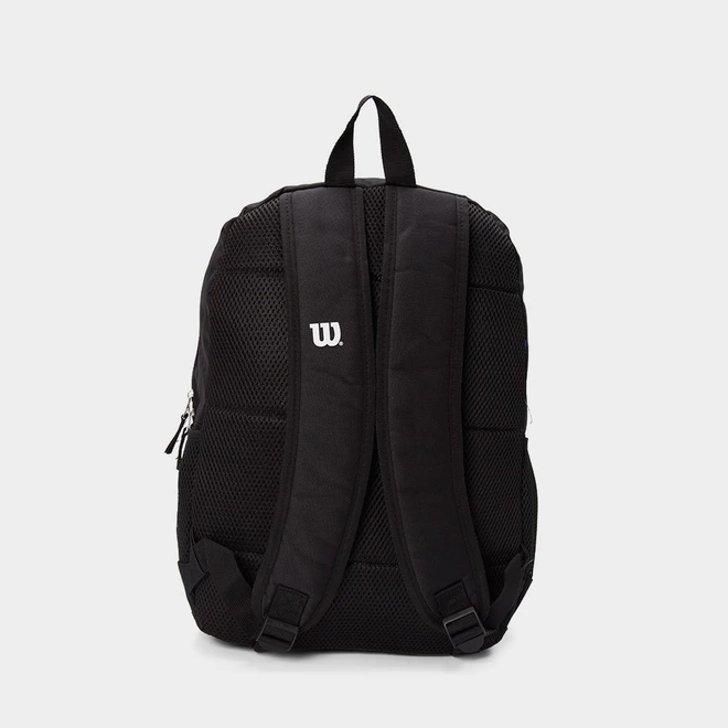 Mochila Wilson Esportiva Logo Maxi Frontal Preta