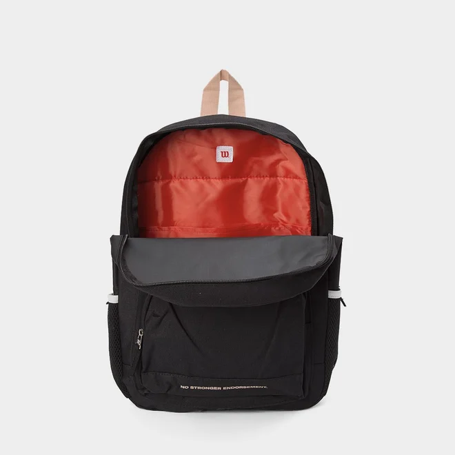 Mochila Wilson Logo & Bolso Frontal Preto