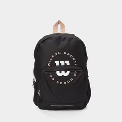 Mochila Wilson Logo & Bolso Frontal Preto