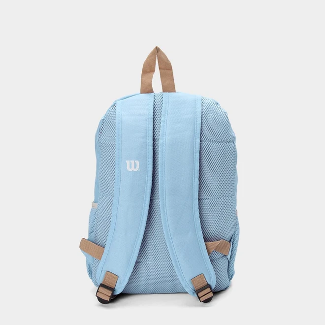 Mochila Wilson Logo & Bolso Frontal Azul Claro