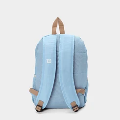 Mochila Wilson Logo & Bolso Frontal Azul Claro