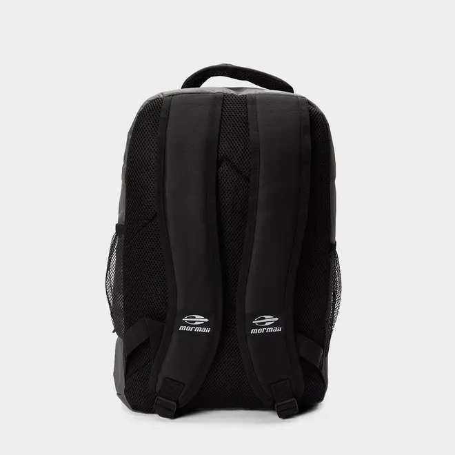 Mochila Mormaii 2 Zíperes Bolso Frontal Preto & Cinza