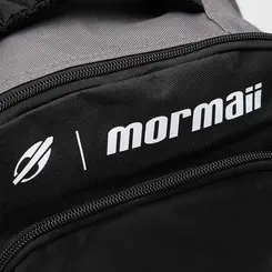 Mochila Mormaii 2 Zíperes Bolso Frontal Preto & Cinza