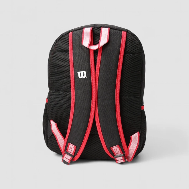 Mochila Wilson Bolso Frontal Vermelho & Preto