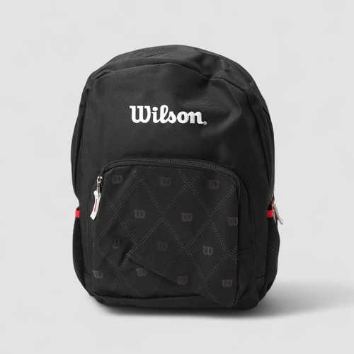 Mochila Wilson Bolso Frontal Vermelho & Preto