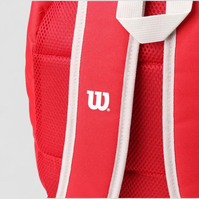 Mochila Wilson Esportiva Duplo Bolso Frontal Vermelho