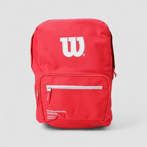 Mochila Wilson Esportiva Duplo Bolso Frontal Vermelho