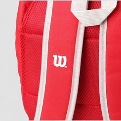 Mochila Wilson Esportiva Duplo Bolso Frontal Vermelho