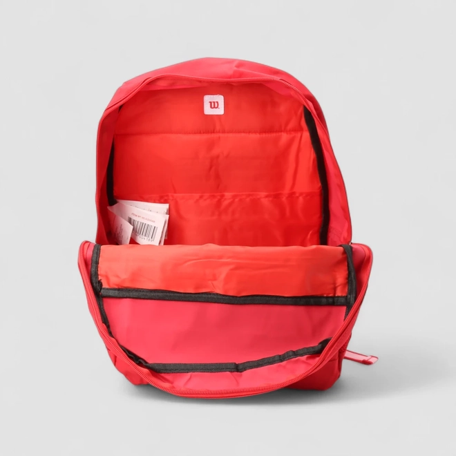 Mochila Wilson Unissex Esportiva Bolso Frontal Vermelho