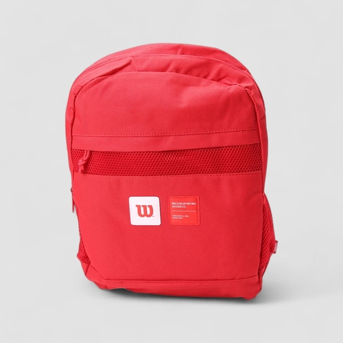 Mochila Wilson Unissex Esportiva Bolso Frontal Vermelho