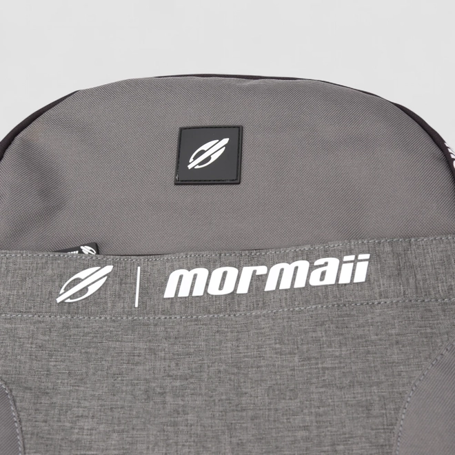 Mochila Mormaii Bolso Frontal 2 Ziperes Cinza