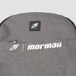 Mochila Mormaii Bolso Frontal 2 Ziperes Cinza