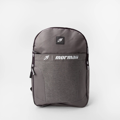 Mochila Mormaii Bolso Frontal 2 Ziperes Cinza
